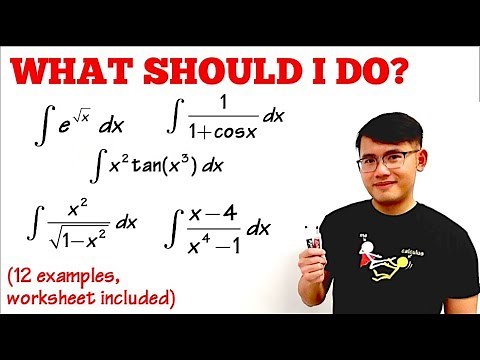 What Integration Technique Should I Use? (trig sub, u sub, DI method, partial fractions) calculus 2