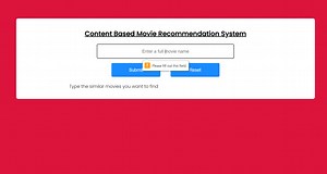 Movie Recommendation System In Python With Source Code - Source Code & Projects