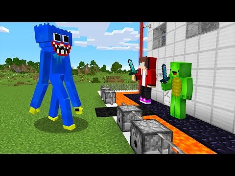 青い化け物 vs セキュリティ【まいくら・マインクラフト】