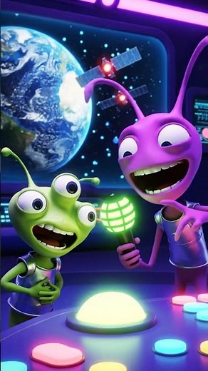 Two Alien Kids Prank-Call Earth’s Satellites | Space Comedy Chaos! | Nebula Shots