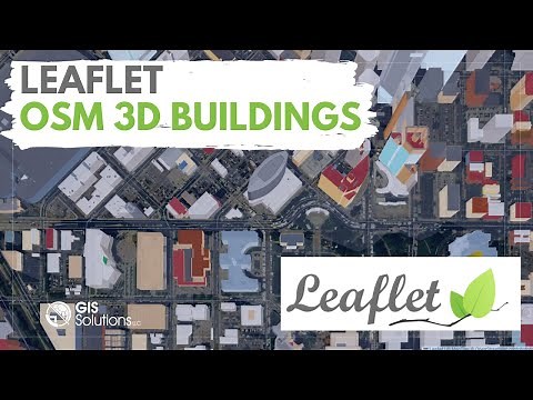Leaflet OSM 3D Buildings
