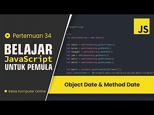 Learn JavaScript for Beginners: Getting to Know the Date Object to Create Automatic Dates & Times