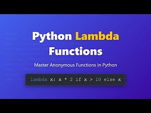 Python Lambda Functions: Beginner's Guide to Anonymous Functions