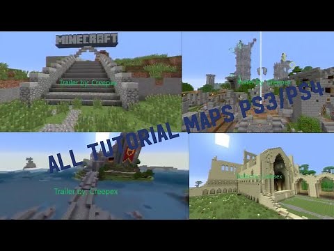 ALL Minecraft Tutorial-Maps! Download