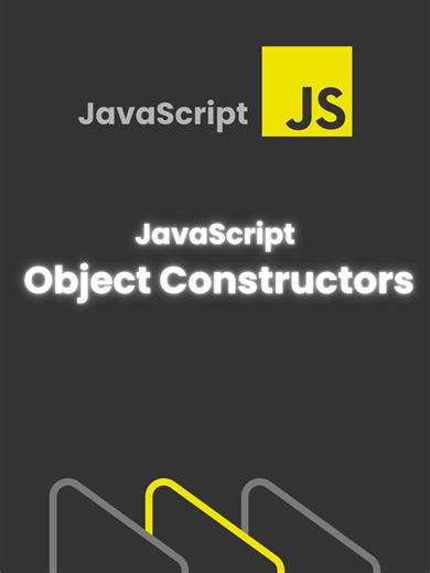 JavaScript Object Constructors: Reusable Templates Explained