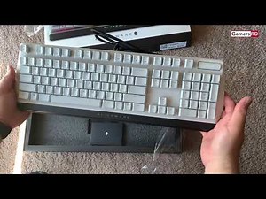 Alienware Low-Profile RGB Gaming Keyboard AW510K Unboxing