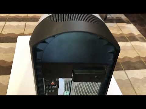 DeLL Alienware Aurora R9 Gaming Desktop Computer Open Case Doors Take Apart Remove All Panels Sides