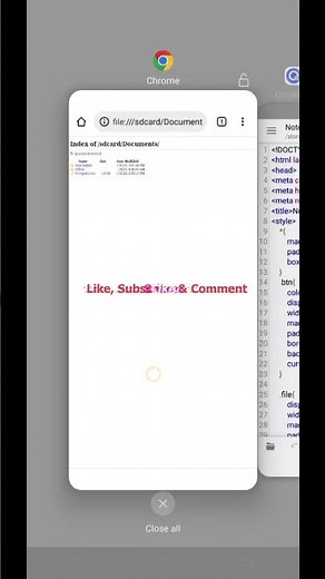 Notepad using Html, Css, Javascript