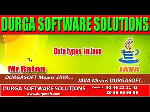 Corejava - Basics- Data types in Java