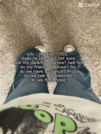 GULP… I js need a second chance.. trust. #alt #greenday #crush #relatable #fypage #fypシ #fyp