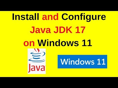 Install Java JDK 17 and Configure JAVA_HOME in Windows 11|Install Java JDK 17 on Windows 11|2024