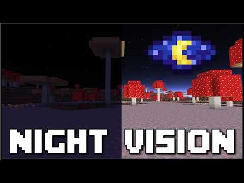 Minecraft - How To Get Night Vision (Bedrock/Java)