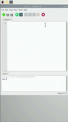 Ein erstes Python Programm auf dem Raspberry Pi in 60 Sekunden