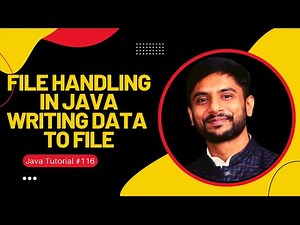 Java File Handling | Writing Data to File | In Hindi