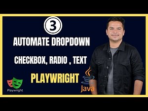 How To Handle Input box , DropDown , Radio Buttons , Checkboxes In Playwright With Java