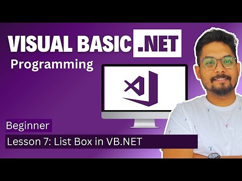 How to use a Listbox in VB.NET | Visual Basic .NET Tutorial