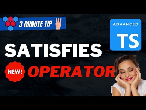 TypeScript satisfies operator // Type annotation + Inference combined 🤗