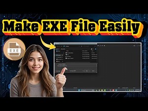 How To Make Exe File | Simple Steps Using Notepad (2025)