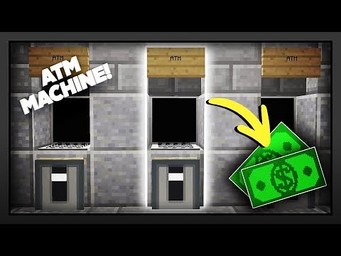 Minecraft - How Make An ATM Machine