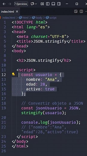 Convierte objetos en JSON en 1 minuto 🚀