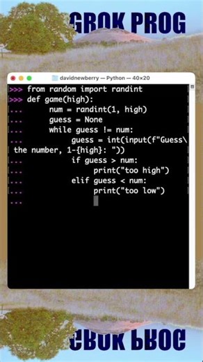 Binary Search Algorithm & Number Guessing Game in Python