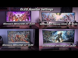 Monitor Settings | OLED