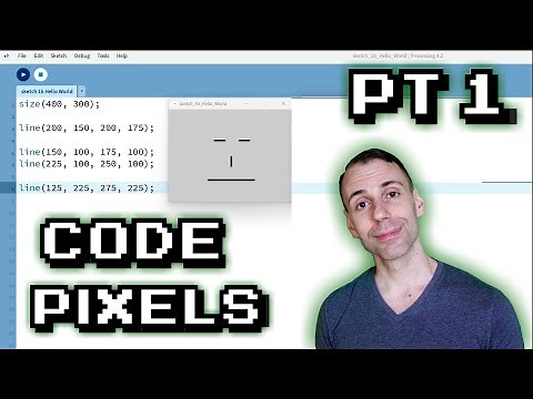 Programming in Processing (JAVA) for Beginners - Part 1