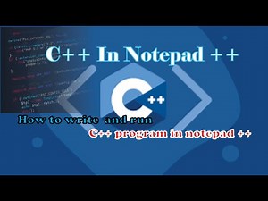 How to write & run C programs in notepad++ ‪@Programmers100p‬