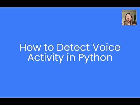 How to: Detecting Voice Activity with Cobra Using Python