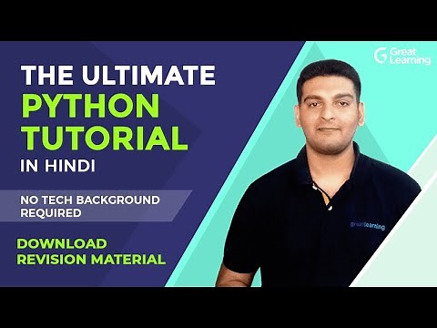 Ultimate Python Tutorial for Everyone | Learn Python In Hindi | Python for Beginners