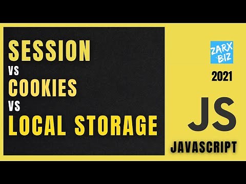 JavaScript Cookies vs Local Storage vs Session Explained | Updated 2021