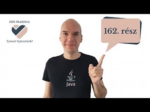 Szerializáció - Java programozás kezdőknek Andrissal - 162. rész
