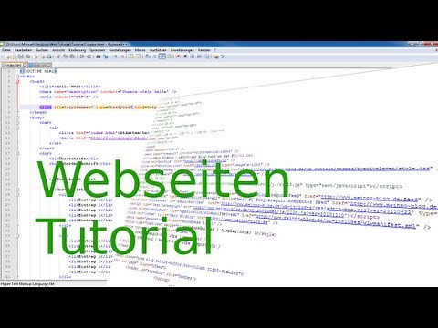Tutorial: Webseiten erstellen #3: Einfaches CSS-Layout