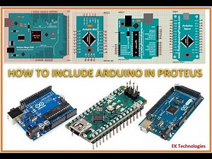 How to Include Arduino Library in Proteus