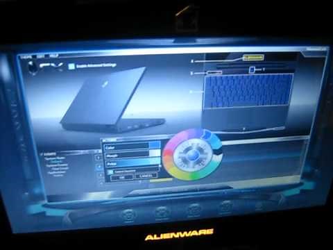 How to change colors ON alienware Laptops CLICK IT! CLICK IT!
