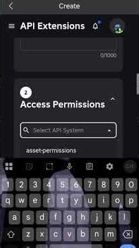 new roblox update of getting api keys and this is how to get it on mobile/ipad 2026 #roblox